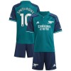 Officiële Voetbalshirt + Korte Broek Arsenal Smith Rowe 10 Derde 2023-24 - Kids